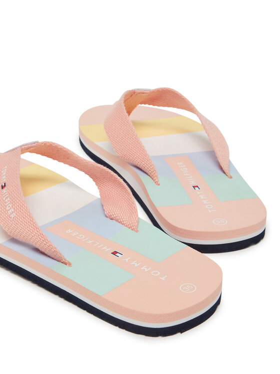 Tommy Hilfiger Tommy Hilfiger Flip-flops T3A8-33806-0058Y913 S Rózsaszín