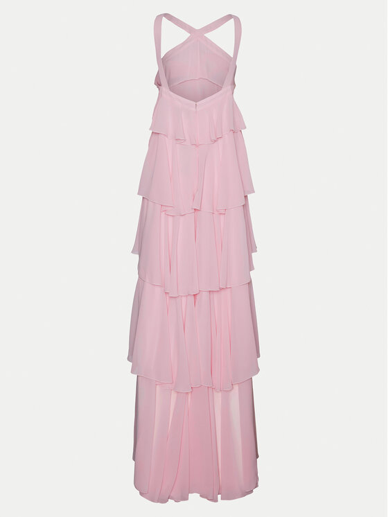 Vero Moda Vero Moda Večerní šaty Felicia 10295237 Růžová Tight Fit