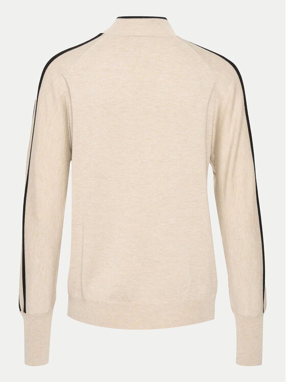 Kaffe Kaffe Sweter Henriette 10509113 Beżowy Regular Fit
