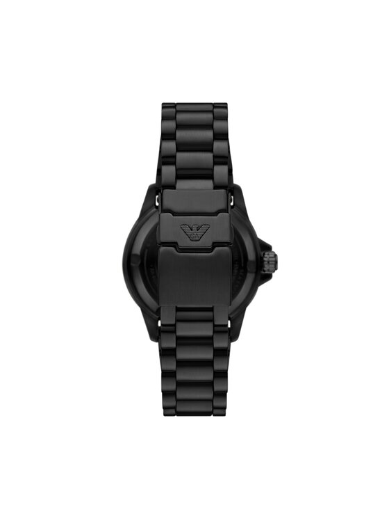 Emporio Armani Emporio Armani Pulkstenis Sea Explorer AR60084 Melns