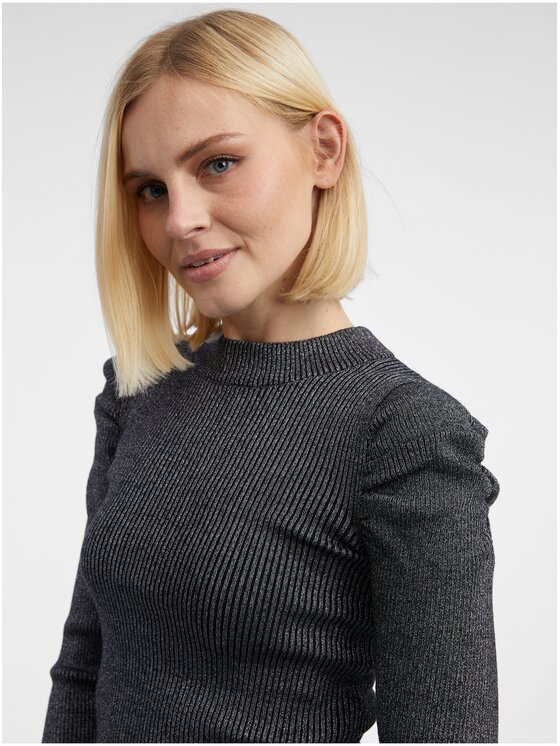 Orsay Orsay Sweter 507525660000__XS Szary A-Line Fit