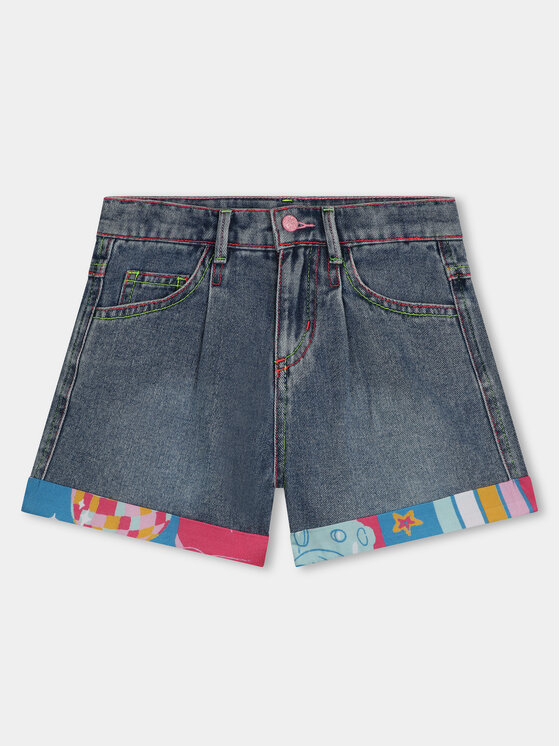 Billieblush Billieblush Pantaloni scurți de blugi U20112 Albastru Regular Fit