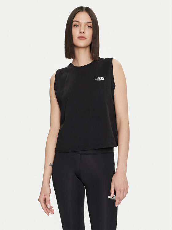 The North Face Topiņš Simple Dome NF0A87FA Melns Relaxed Fit