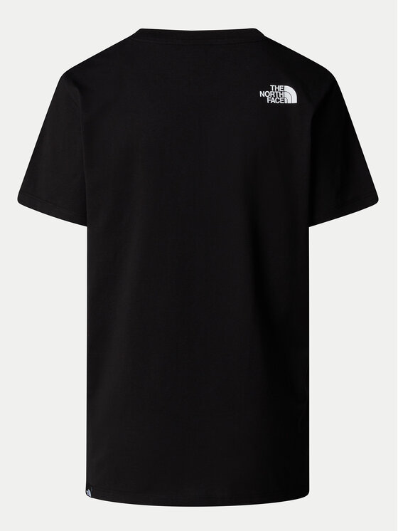 The North Face The North Face T-shirt Easy NF0A8A6G Nero Loose Fit