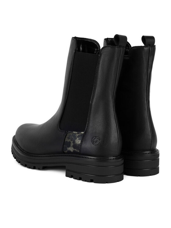 Remonte Remonte Īsie zābaki D2286-03 Melns
