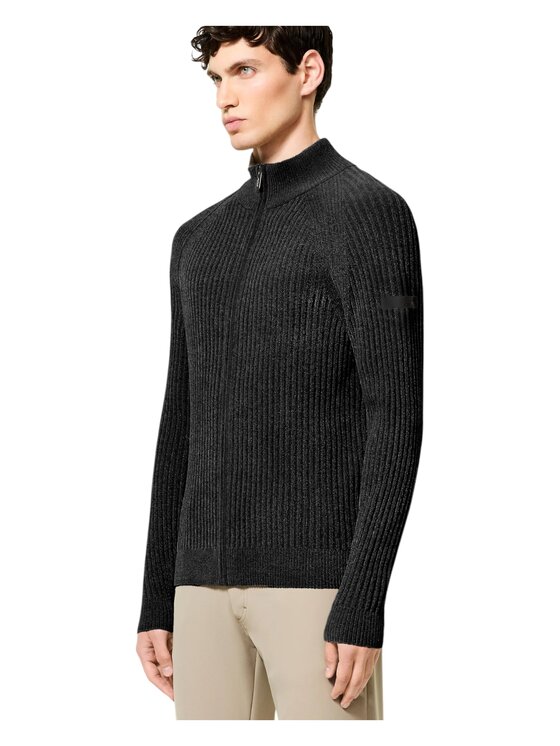RRD RRD Maglione q-dav-59485 Grigio Regular Fit