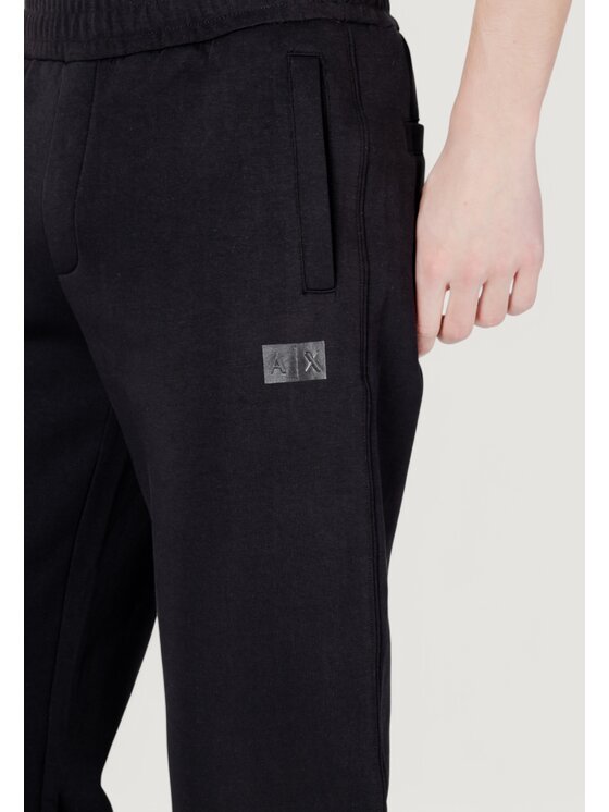 Armani Exchange Armani Exchange Pantaloni da tuta XM000744 AF13047 Nero Casual Fit