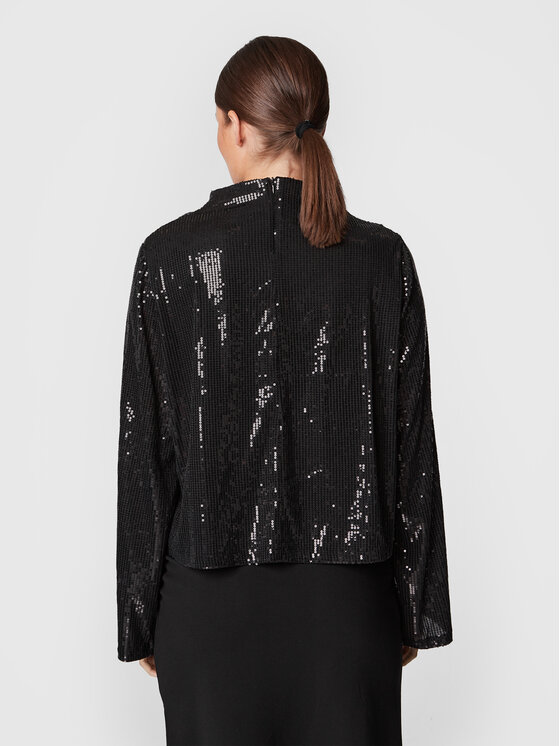 Glamorous Glamorous Bluse GS0424 Schwarz Regular Fit