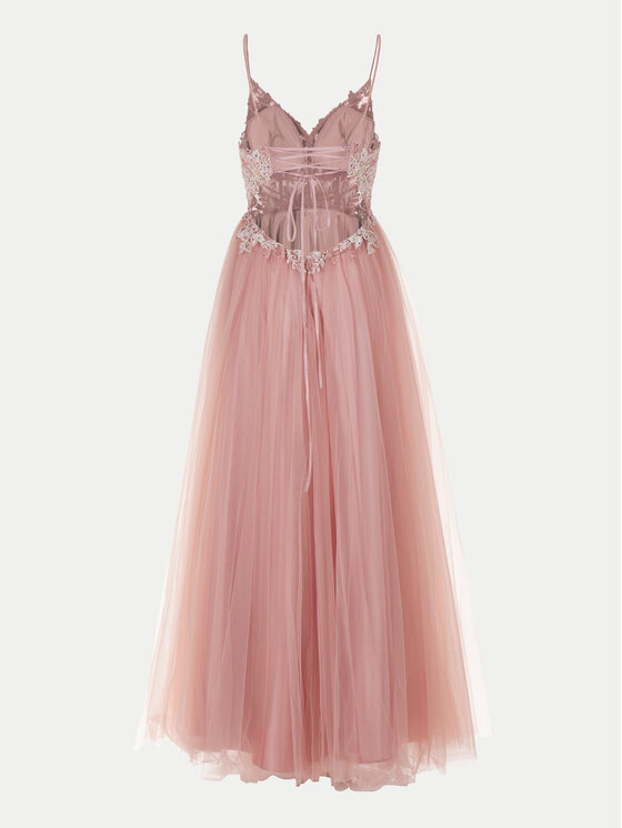 Hey Kyla Swing Večerna obleka 5AH013HK Roza Slim Fit