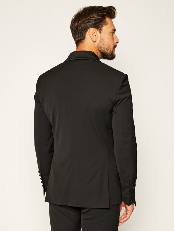 Rage Age Rage Age Костюм Smoking Fuun Чорний Slim Fit