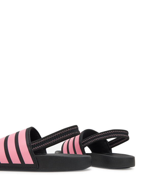 adidas adidas Basutės adilette Estrap JR5330 Juoda