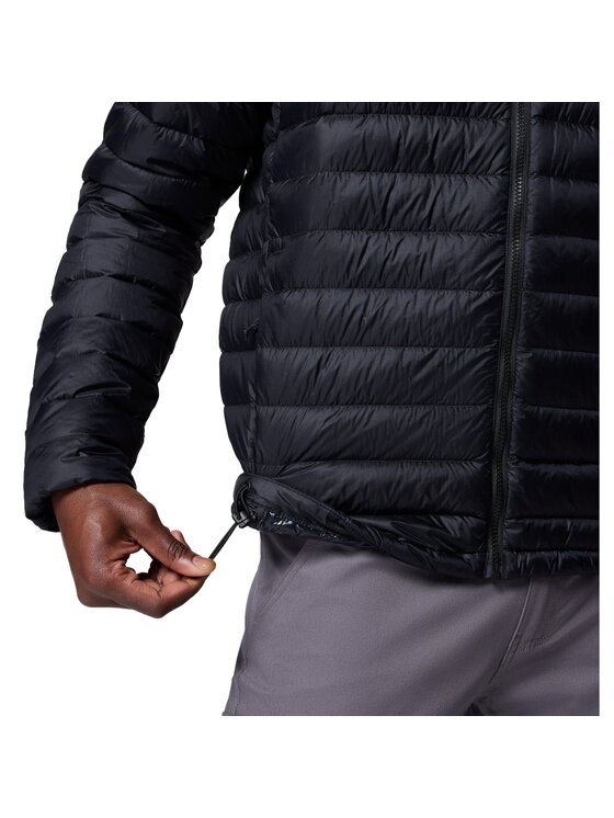 Columbia Columbia Kurtka puchowa Corelite Down Hooded Jacket 2134212010 Czarny Regular Fit