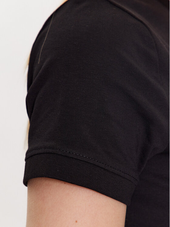 Guess Guess Футболка W2YI44 J1314 Чорний Slim Fit