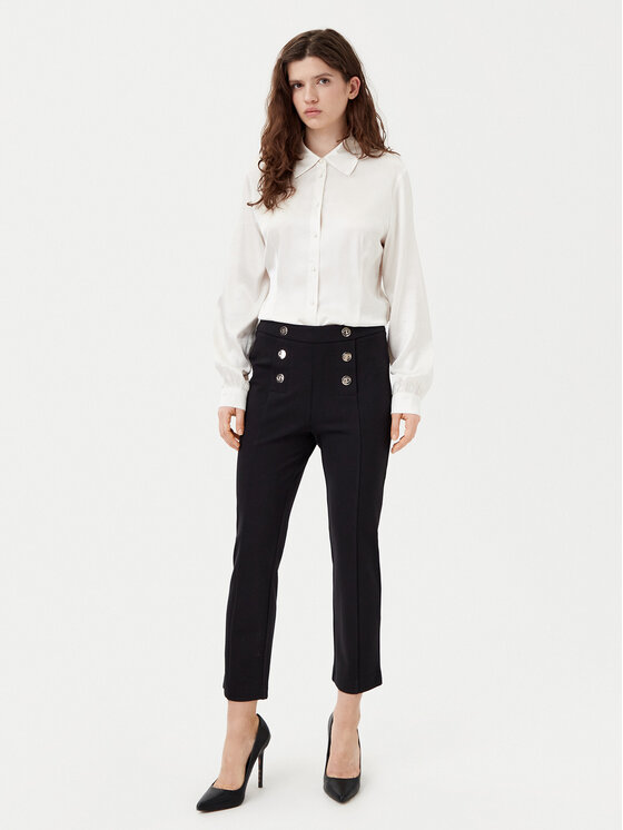 Motivi Motivi Košile 5159Q000675N Bílá Regular Fit