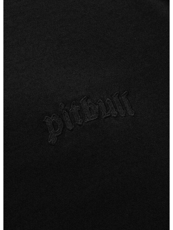 PITBULL PITBULL T-Shirt O'SIDE EMBRO Czarny Regular Fit