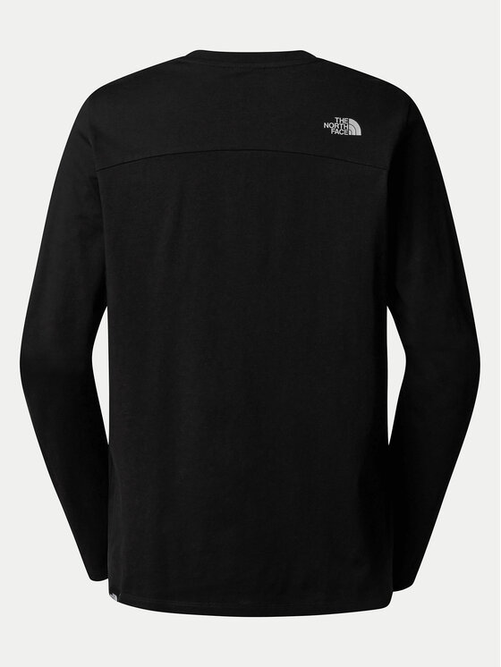 The North Face The North Face Blúz Simple Dome NF0A87QP Fekete Relaxed Fit