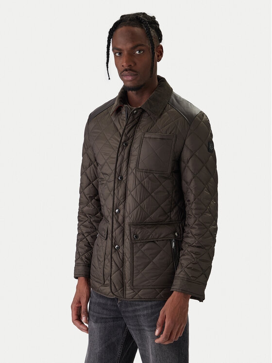 Milestone Milestone Демісезонна куртка MSSantos 990474 60655 Хакі Regular Fit