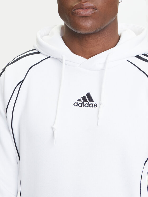 adidas adidas Felpa adicolor Teamgeist JY6393 Bianco Regular Fit