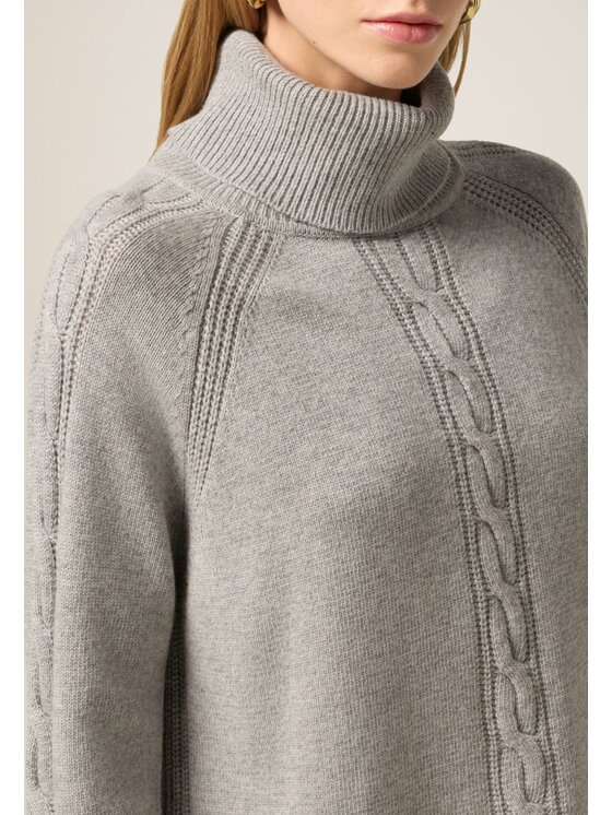 Oltre Oltre Cardigan M319J005057N013 Grigio Regular Fit