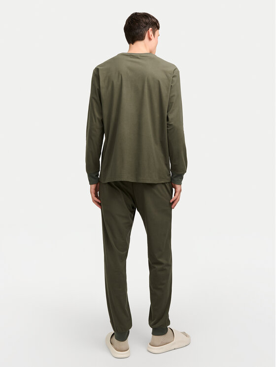 Jack&Jones Jack&Jones Πιτζάμα Solid 12268536 Πράσινο Loose Fit
