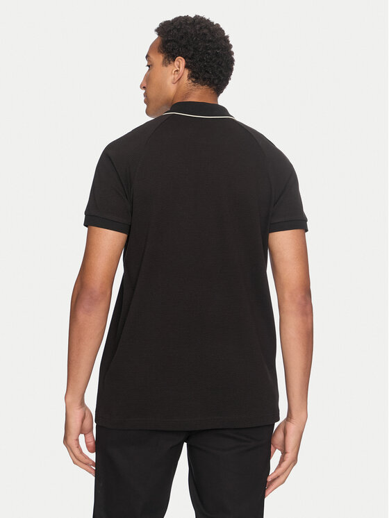BOSS Boss Polo Philix 50519760 Crna Regular Fit