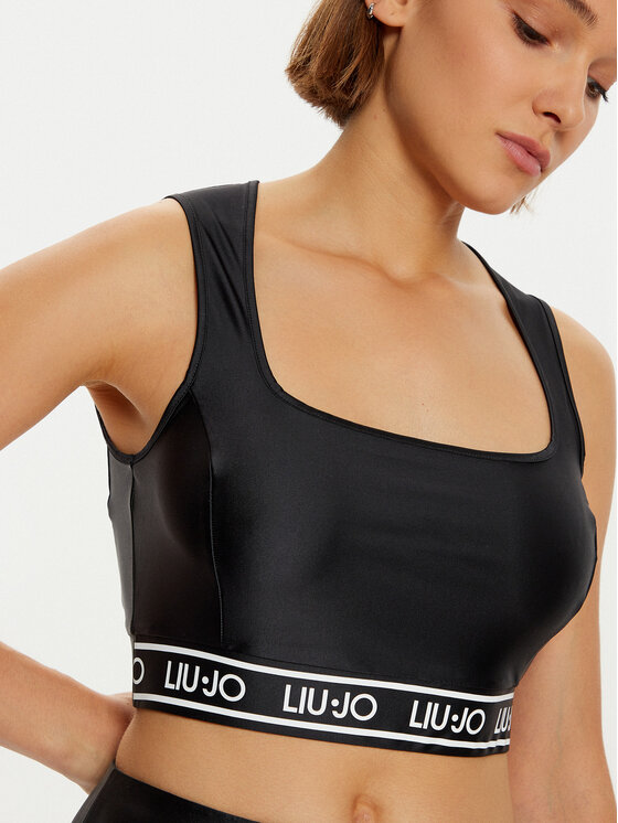 Liu Jo Sport Liu Jo Sport Top nedrček TF4191 J4726 Črna Regular Fit