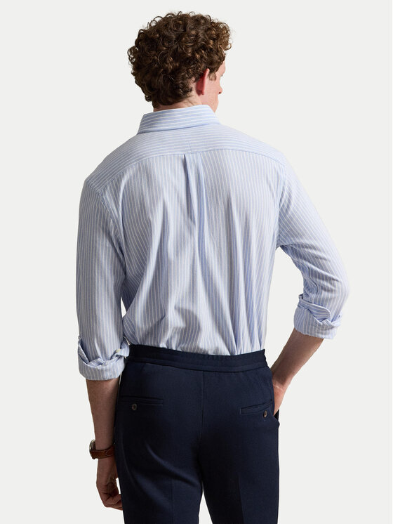 Polo Ralph Lauren Polo Ralph Lauren Marškiniai 710B25852001 Šviesiai mėlyna Regular Fit