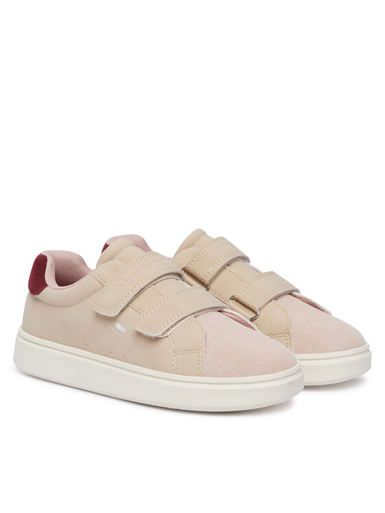 Tommy Hilfiger Tommy Hilfiger Sneakers Low Cut Velcro Sneaker T1A9-35062-0315 S Bej deschis