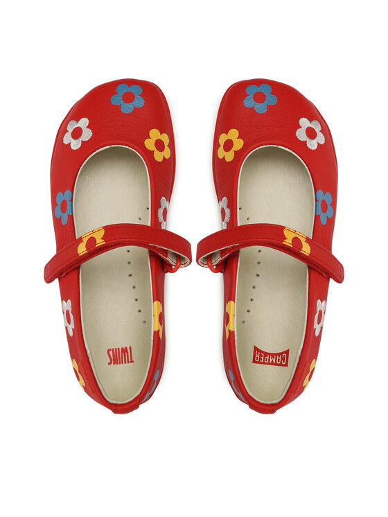 Scarpe Sneakers Bambine Camper Right K800486 - Pelle, Colore Rosa, Modello Mary Jane