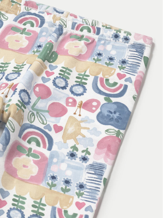 Mayoral Mayoral Legginsy 1733 Kolorowy Slim Fit