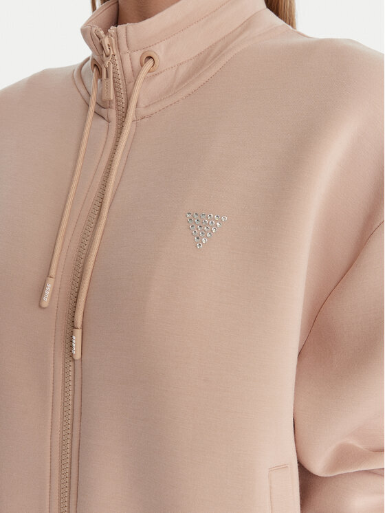 Guess Guess Μπλούζα 169845 Μπεζ Classic Fit