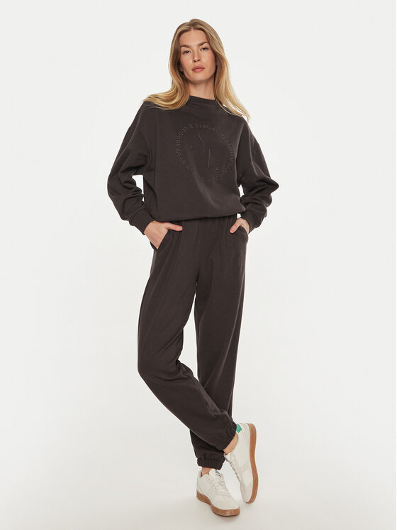 Athlecia Athlecia Sweatshirt Damla EA243331 Braun Loose Fit