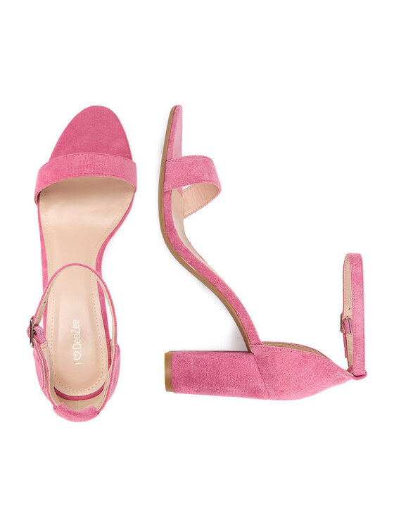 DeeZee DeeZee Sandały P-6398 Różowy