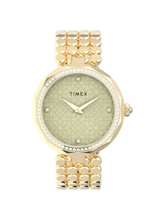 Timex Timex Ρολόι TW2V02500 Χρυσό
