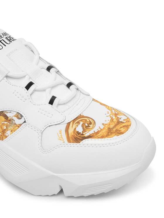 Versace Jeans Couture Versace Jeans Couture Sneakers 80VA3SU7 ZSE19 G03 Alb
