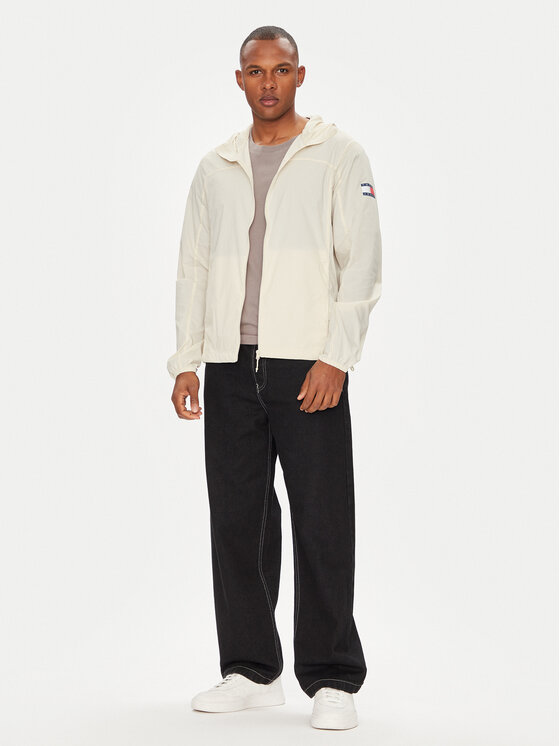 Tommy Jeans Tommy Jeans Prechodná bunda DM0DM21669 Béžová Regular Fit