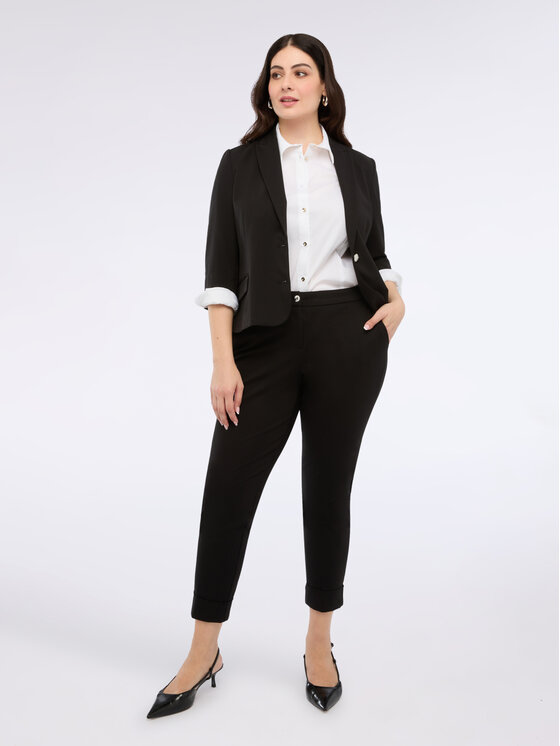 Fiorella Rubino Fiorella Rubino Camicia 5358T001357N011 Bianco A-Line Fit