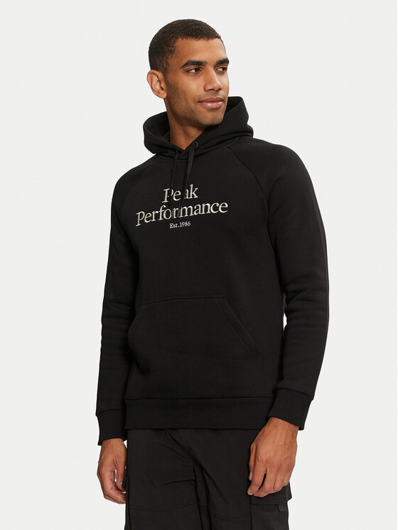 Peak Performance Mikina Original G79592040 Čierna Regular Fit