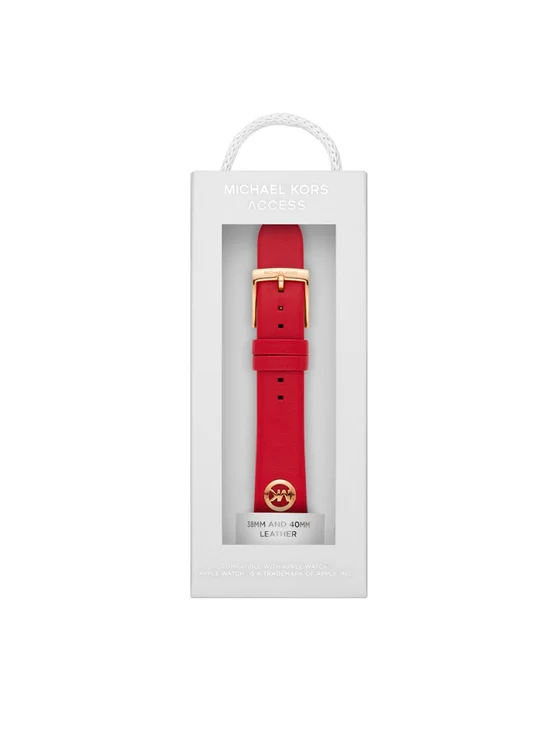 Michael Kors Ersatzarmband für Apple Watch MKS8045 Rot