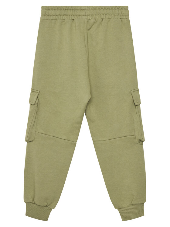 United Colors Of Benetton United Colors Of Benetton Teplákové kalhoty 3UNICF066 Zelená Regular Fit
