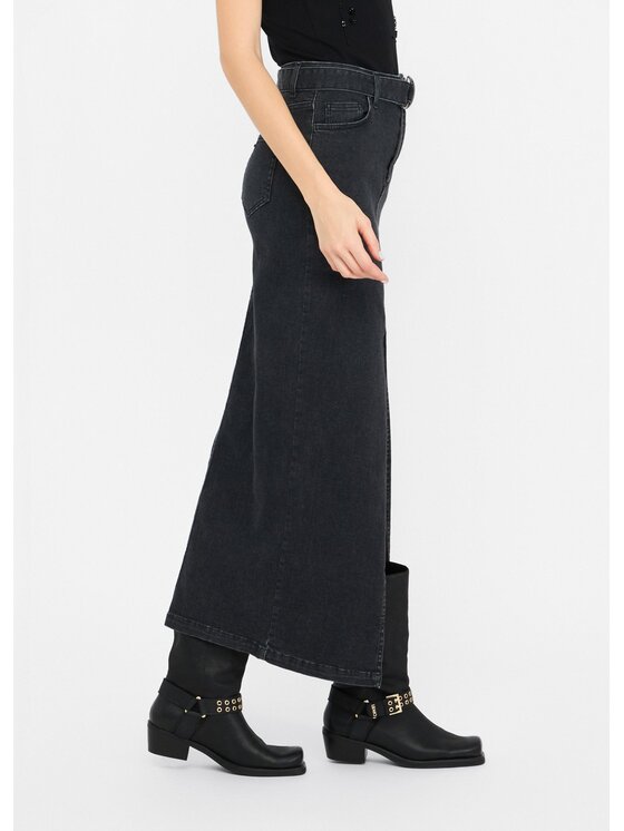 Liu Jo Liu Jo Gonna di jeans UF5094D464687470 Grigio Regular Fit