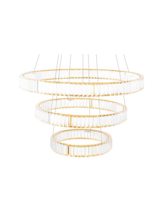 MIAhome MIAhome Lampa wisząca LIBERTY TRIPLES złota Złoty