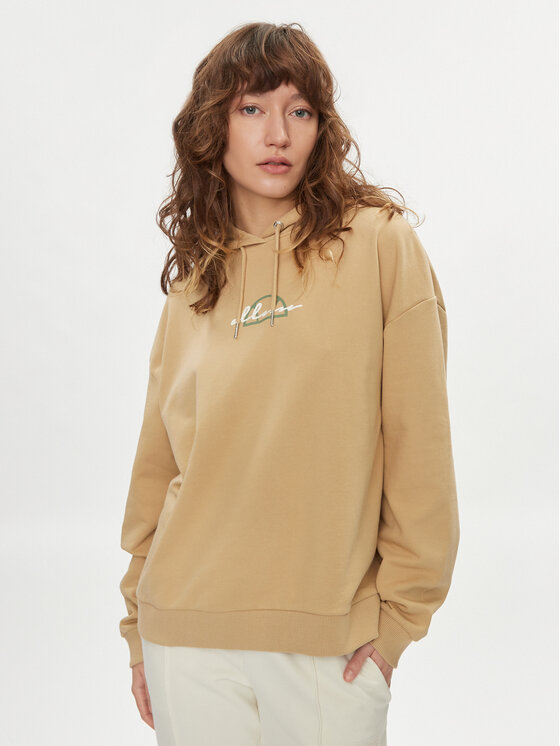 Ellesse Mikina Olinta Oh Hoody SGQ16967 Hnedá Regular Fit
