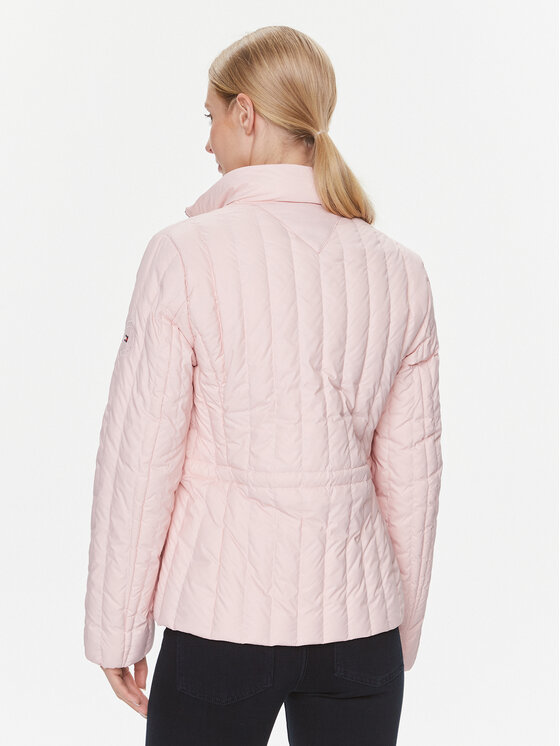 Tommy Hilfiger Tommy Hilfiger Pernata jakna WW0WW40484 Ružičasta Regular Fit