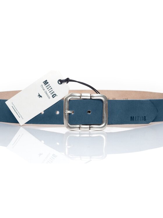 Mustang Mustang Cintura da uomo BELT Blu