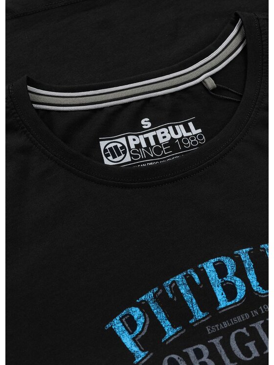 PITBULL PITBULL T-Shirt AUTOMATIC Czarny Regular Fit