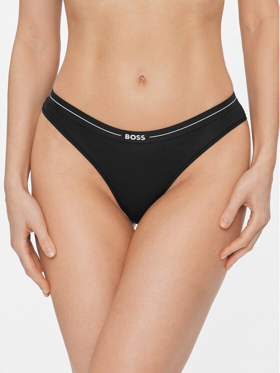 BOSS Boss Set 3 parov spodnjih hlačk 50510016 Črna