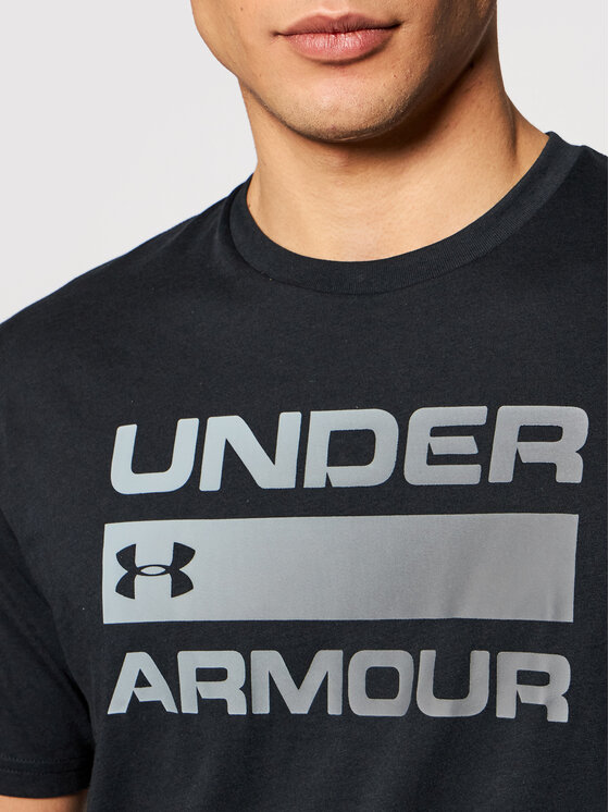 Under Armour Under Armour Tričko Ua Team Issue Wordmark 1329582 Čierna Loose Fit
