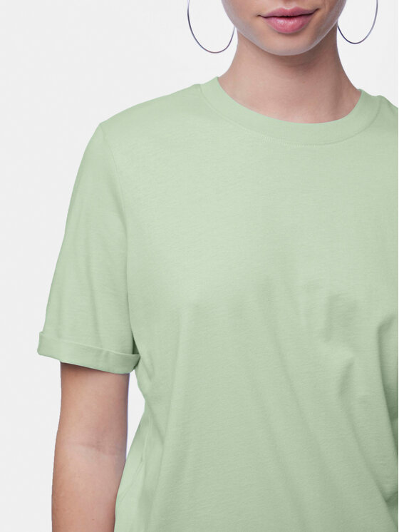 Pieces Pieces T-shirt Ria 17086970 Verde Regular Fit