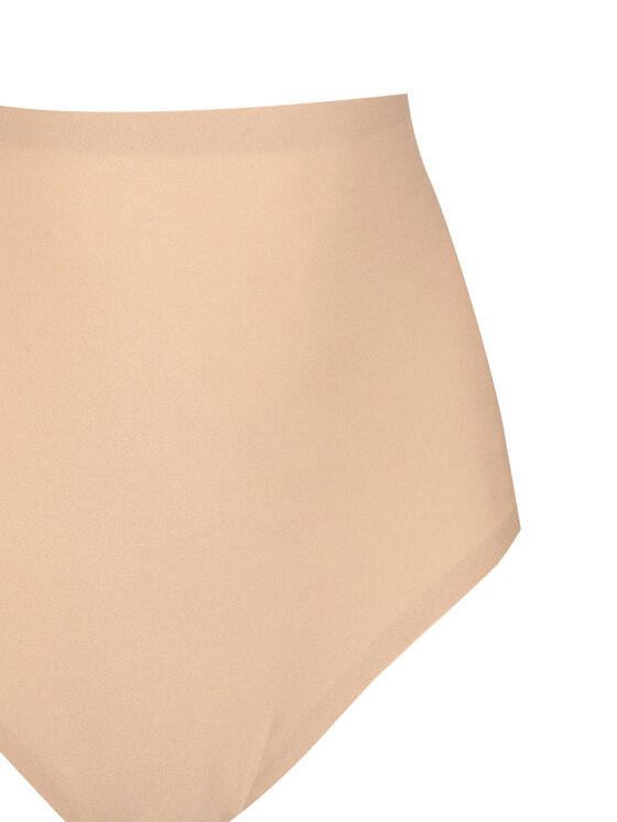 Chantelle Chantelle Класичні труси з високою талією Soft Stretch Plus Size C11370 Бежевий